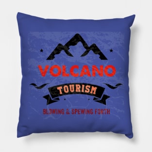 Volcano Tourism Pillow