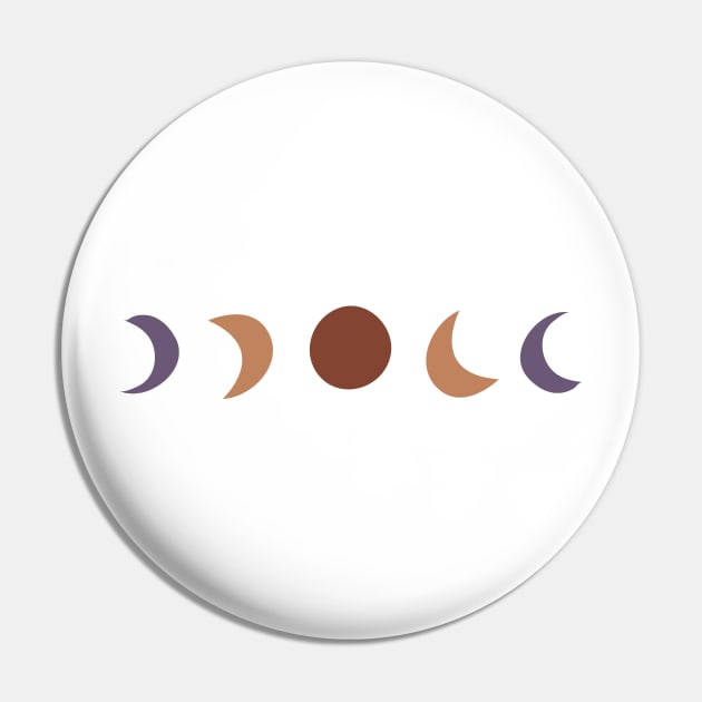 Luna Moon Phases Astrology Pin by Dear Fawn Studio