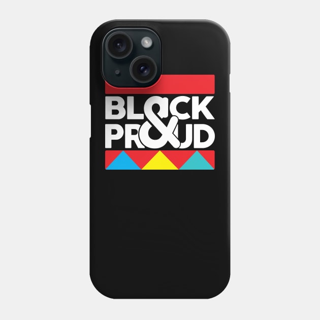 Black & Proud Phone Case by Midnight Run Studio