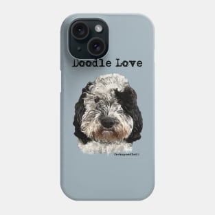 Doodle Dog Love Phone Case