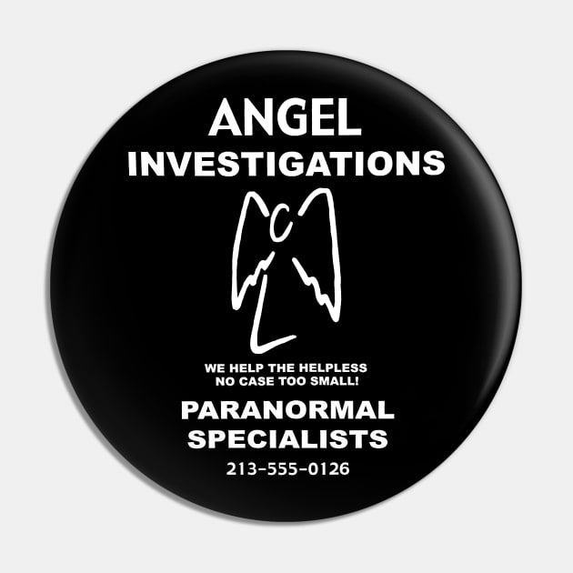 Angel Investigations (Night) Pin by TheUnseenPeril