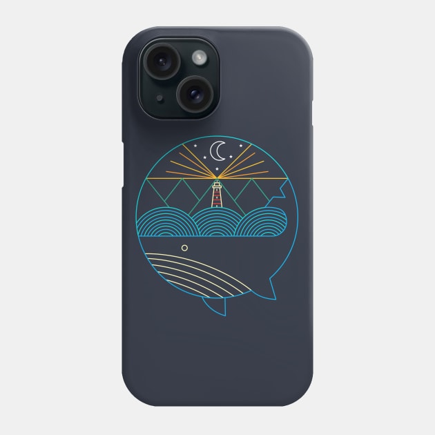 Nature ocean Minimalist Phone Case by coffeeman