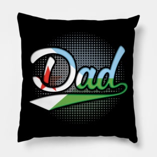 Djiboutian Dad - Gift for Djiboutian From Djibouti Pillow