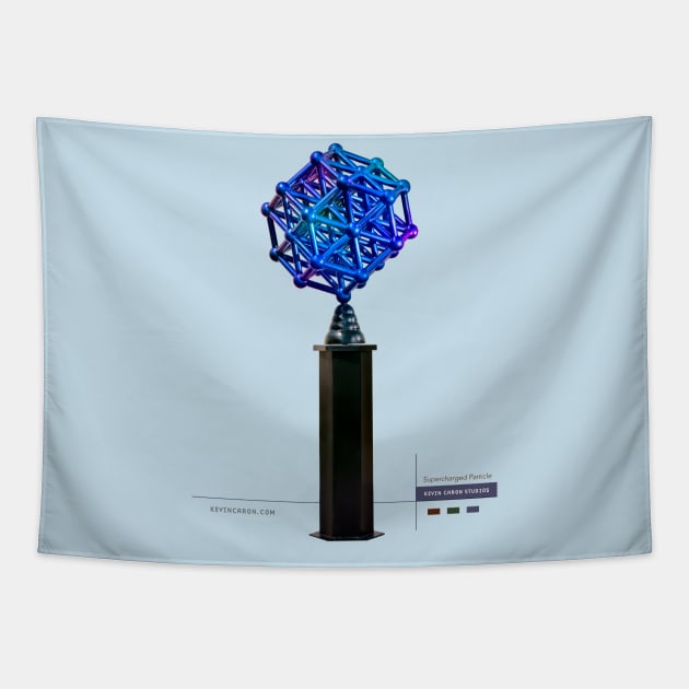 Supercharged Particle - Kevin Caron Tapestry by Kevin Caron Studios, L.L.C.