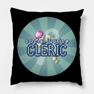 Social Justice Cleric Pillow