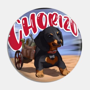 Chorizo Dog Pin