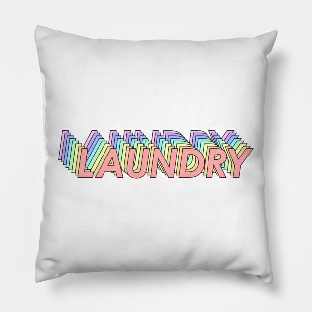 Laundry Pillow by laundryday