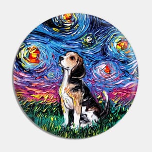 Beagle Night Pin