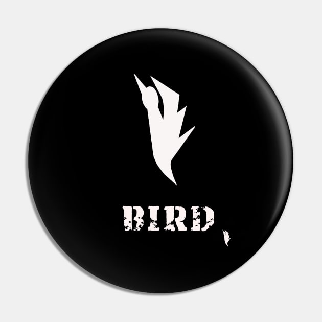 Store logo bird white Pin by Bird
