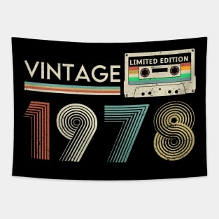 Vintage 1978 Limited Cassette Tapestry