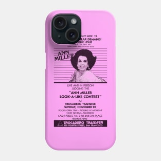 Ann Miller Phone Case