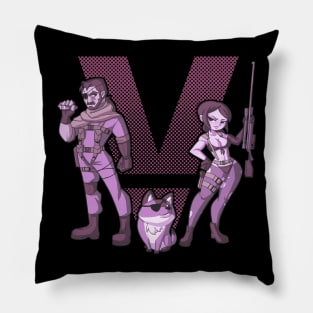 Diamond Dogs - Violet Pillow