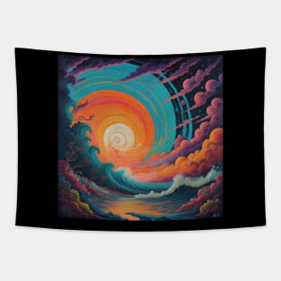 Eye of the storm Tapestry