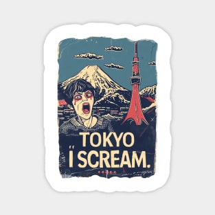 Tokyo I Scream 2 Magnet