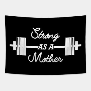 Workout - Strong as a mother Tapestry