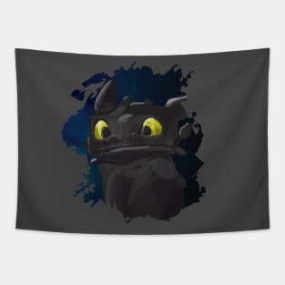 Toothless night fury Tapestry