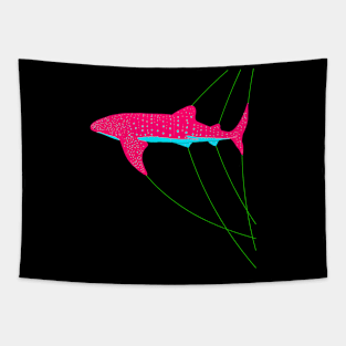 Whaleshark Rhincodon typus Tapestry