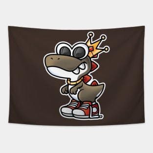 RetroRex (Brown) Tapestry