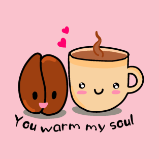 Cute coffee couple T-Shirt