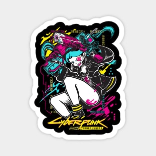 Rebecca - Cyberpunk Edgerunners Magnet