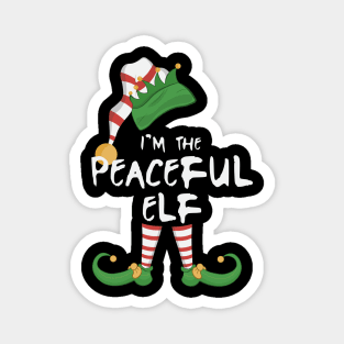 I'm The Peaceful Elf Magnet