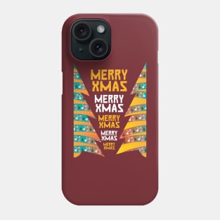 christma tree drawing Phone Case