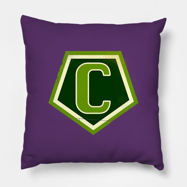 Super C (Rough) Pillow by Vandalay Industries