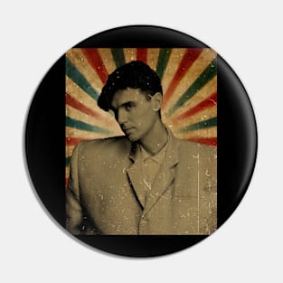 David Byrne  - Photo Retro Vintage Aesthetic Pin