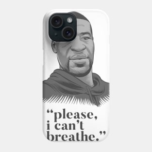 george floyd - i cant breathe Phone Case