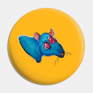 alien rat Pin