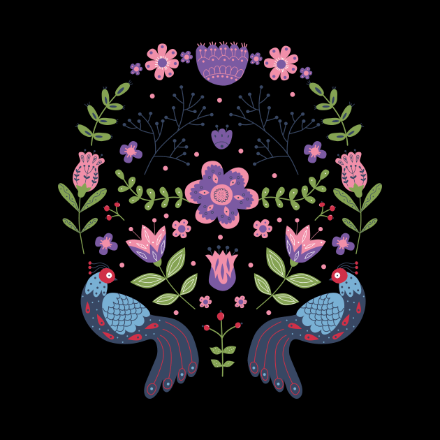 Design Based on Slavic Motifs by Gomqes