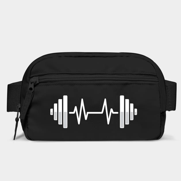 Gym Barbell Heartbeat Fitness Lover by Rachel's Store 6