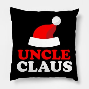 Uncle Claus Logo Design Pillow