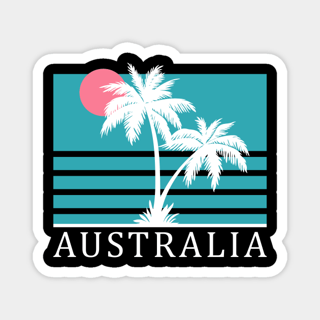 Australia Gift Magnet by JKFDesigns