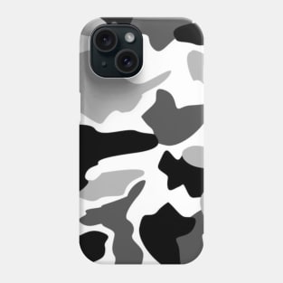 Snow camo Military Phone Case