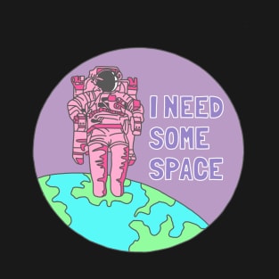 Astronaut introvert space awkward tumblr meme T-Shirt