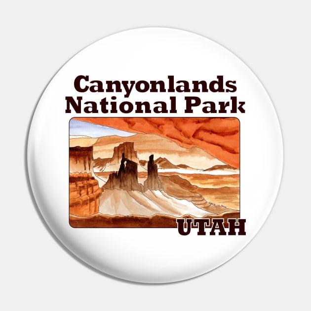 Canyonlands National Park, Utah - Mesa Arch Pin by MMcBuck