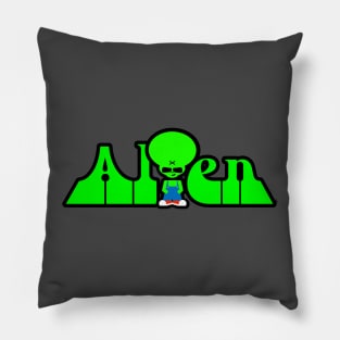 A Little Alien Pillow