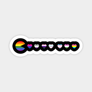 Video Game Gaming Lgbt Q Ally Pride Flag Gamer Magnet