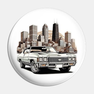 70s Chevrolet Impala Pin