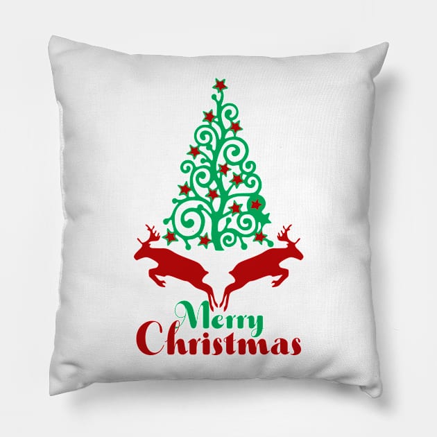 Merry Christmas!! Pillow by variantees