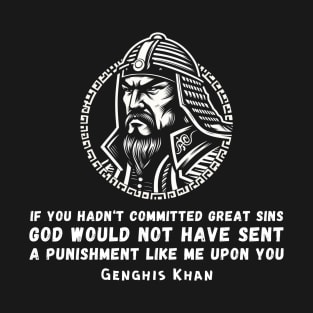 Genghis Khan: The Wrath of Divine Justice T-Shirt