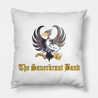 The Sauerkraut Band Drunken Eagle Pillow