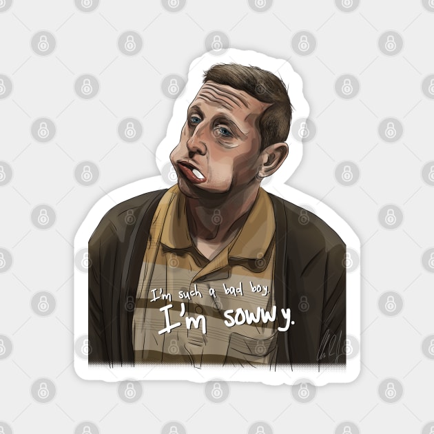 Friendship: I'm Such a Bad Boy. I'm Sowwy. Magnet by 51Deesigns