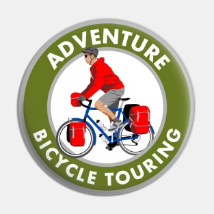Adventure Bicycle Touring Pin