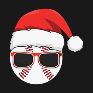 Funny Baseball Christmas T-Shirt