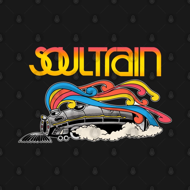 Vintage 70s Soul Train by Th3Caser.Shop