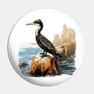 Cormorant Pin