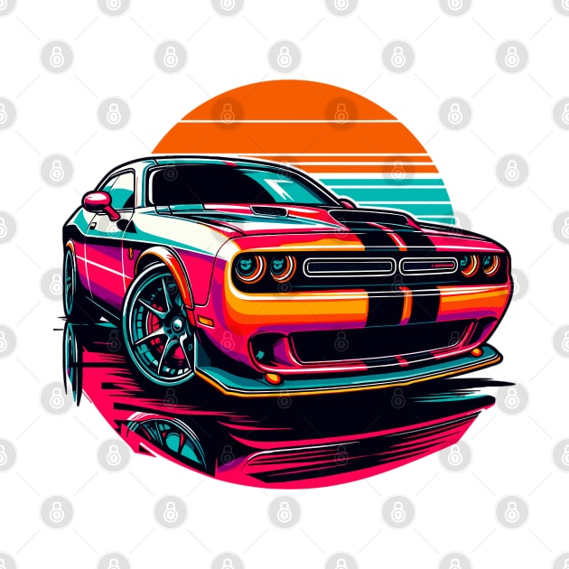 Dodge Challenger by Vehicles-Art