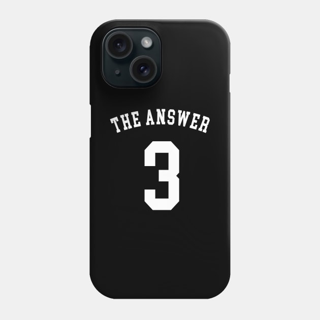 Allen Iverson Phone Case by anema